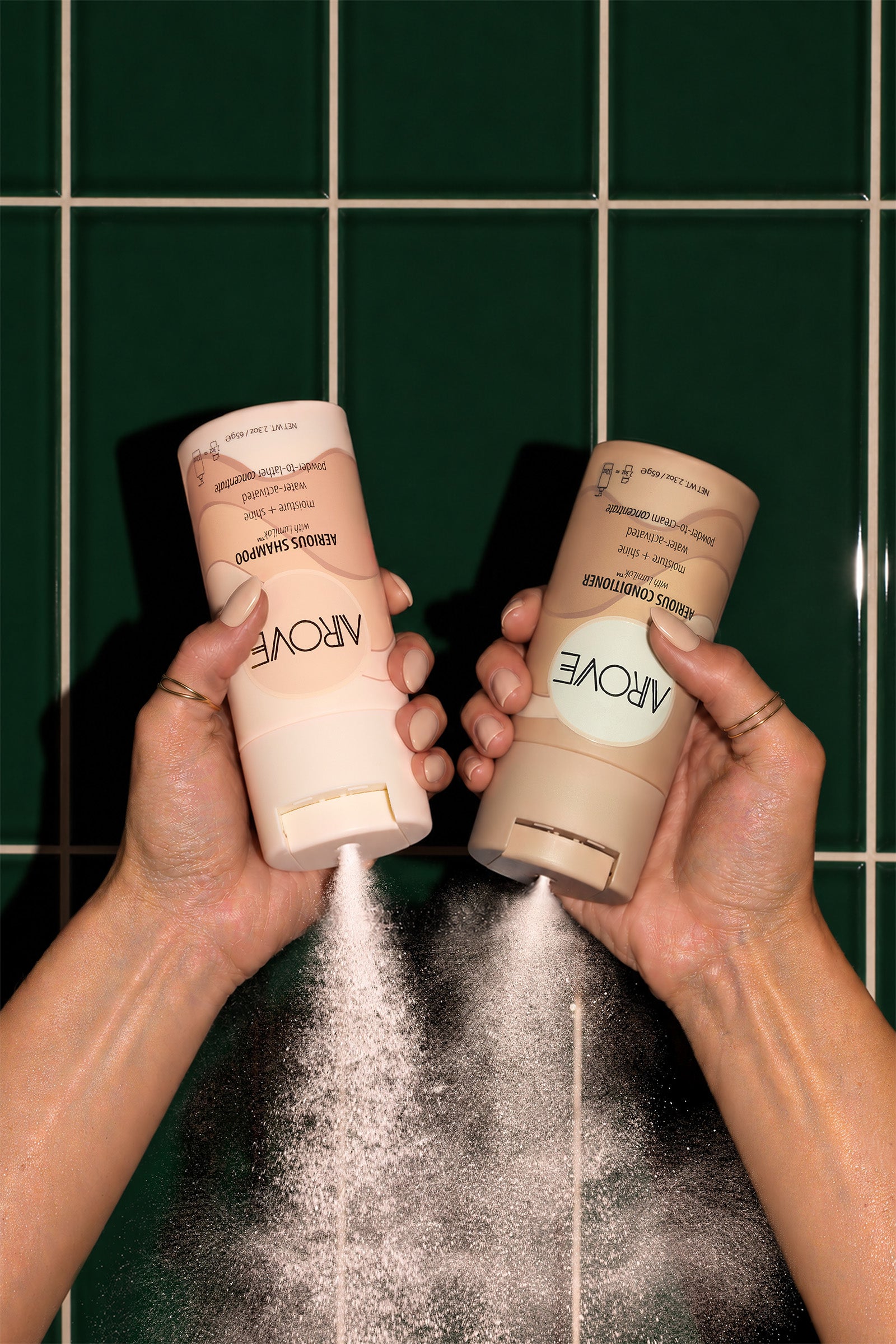 Powder Shampoo & Conditioner Bundle | AROVE Beauty