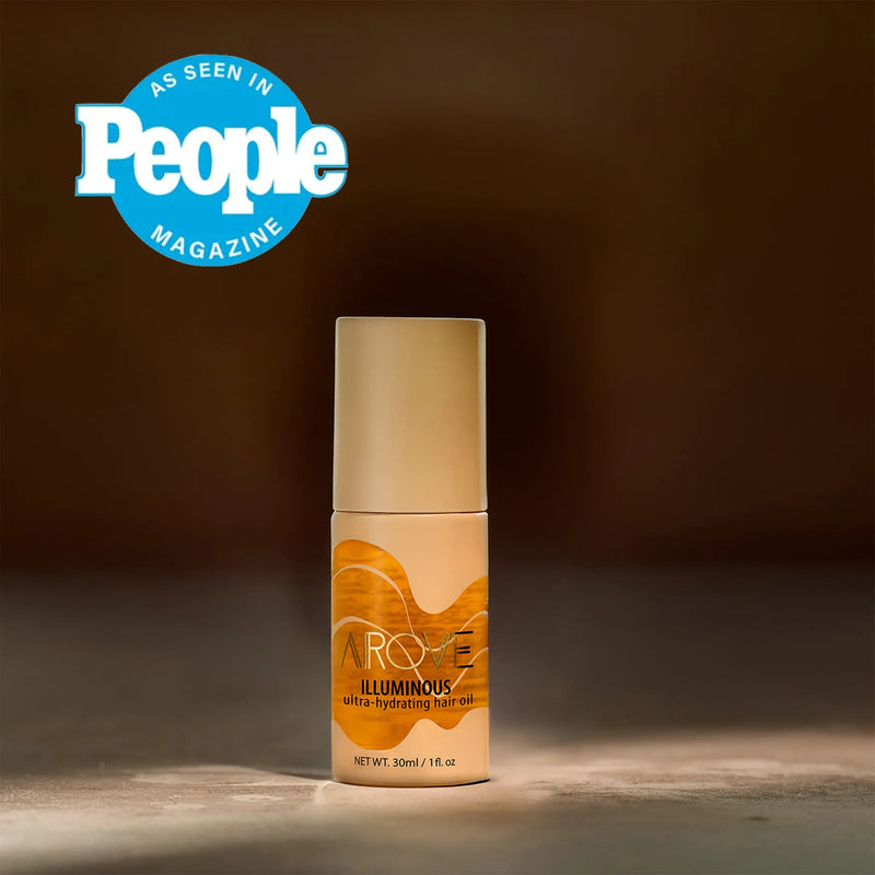 ILLUMINOUS WATERLESS ULTRA-HYDRATING HAIR OIL + LEAVE-IN CONDITIONER – by AROVE
